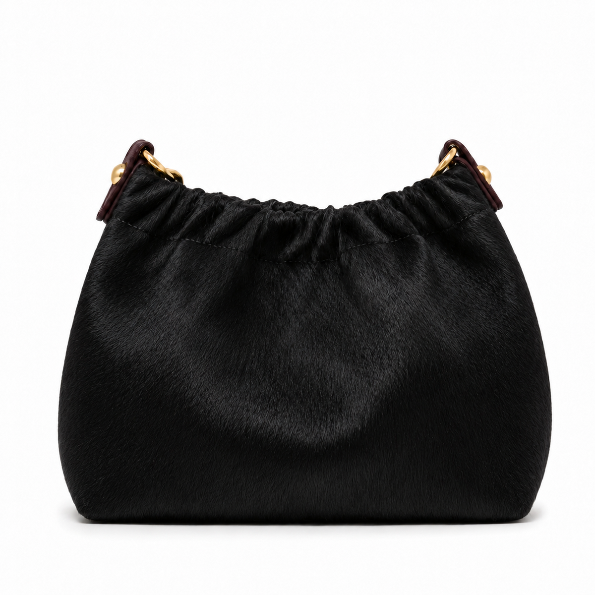 GENUINE LEATHER & COWHIDE PATTERNS CROSSBODY BAG