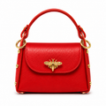 Bee Luxe Signature Satchel | Genuine Italian Leather Mini Handbag