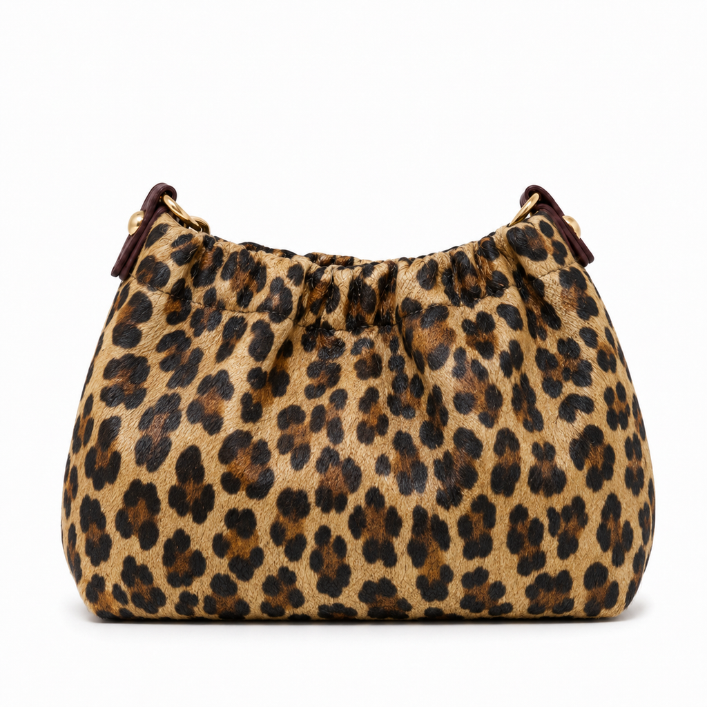 GENUINE LEATHER & COWHIDE PATTERNS CROSSBODY BAG