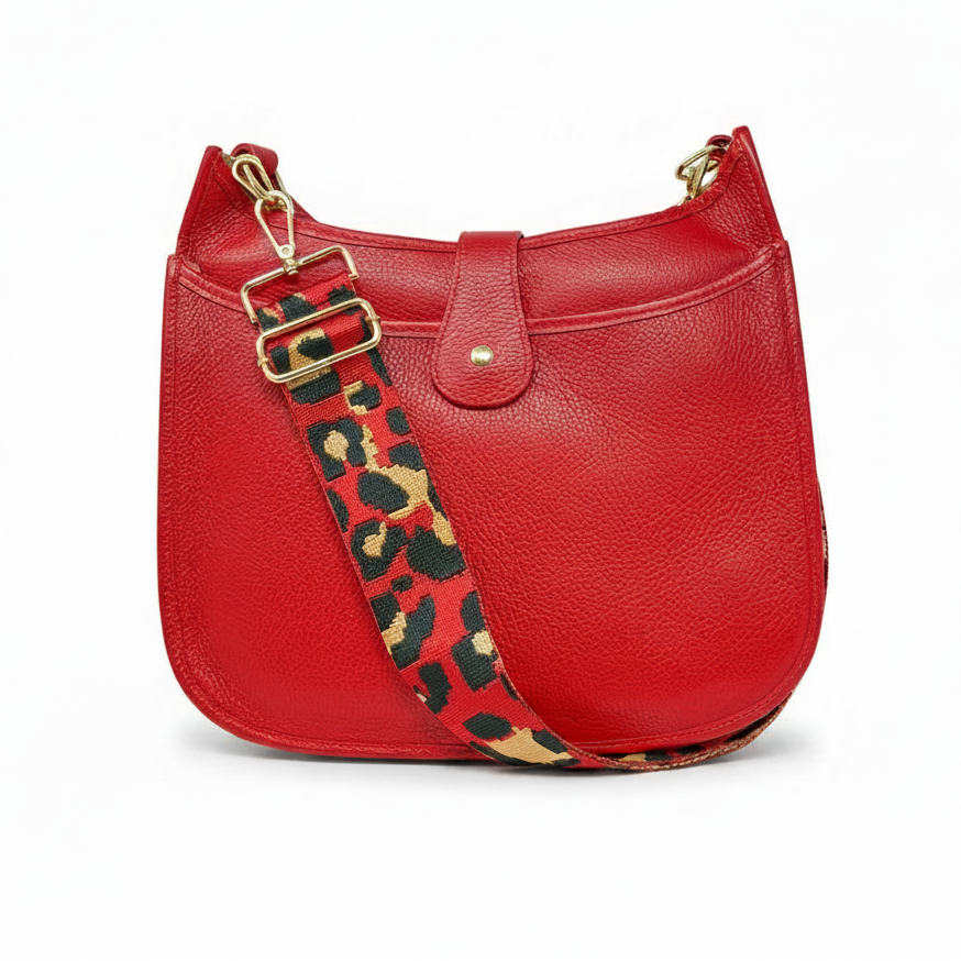 GENUINE ITALIAN LEATHER BIG MESSENGER BAG
