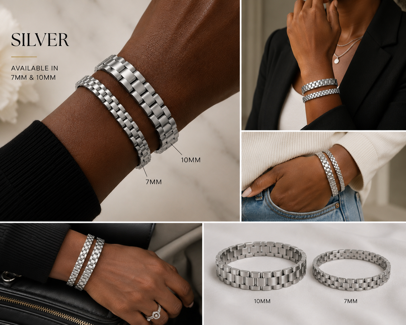 Luxe Link Bracelet | Unisex Stainless Steel Bracelet