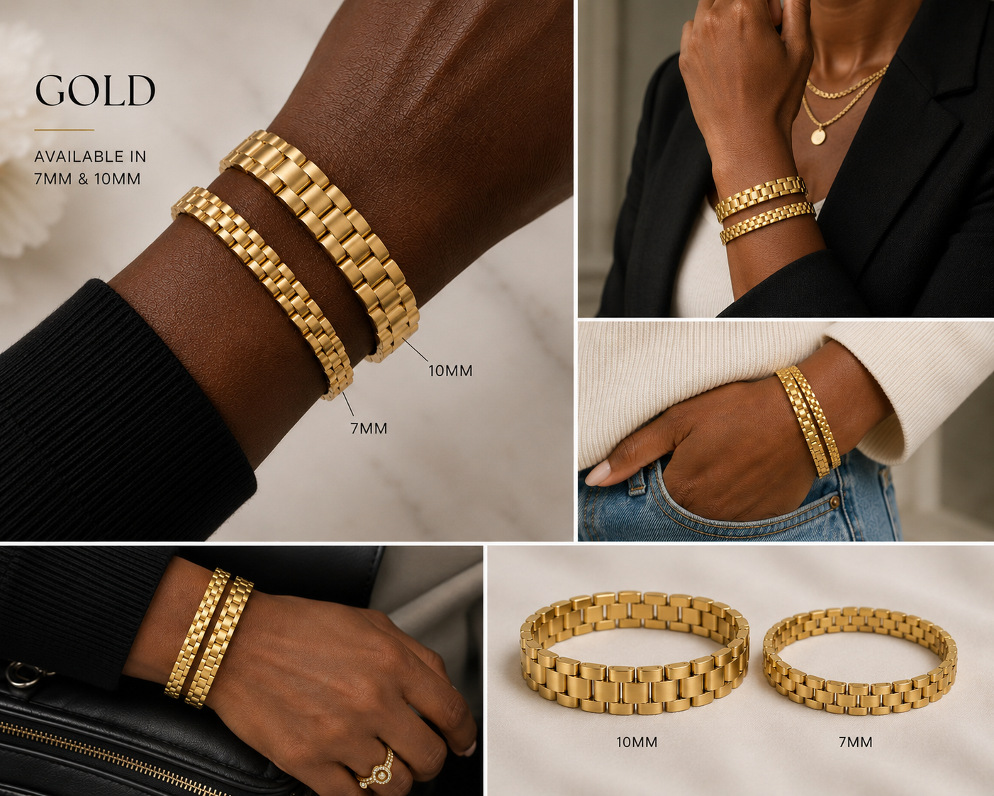 Luxe Link Bracelet | Unisex Stainless Steel Bracelet