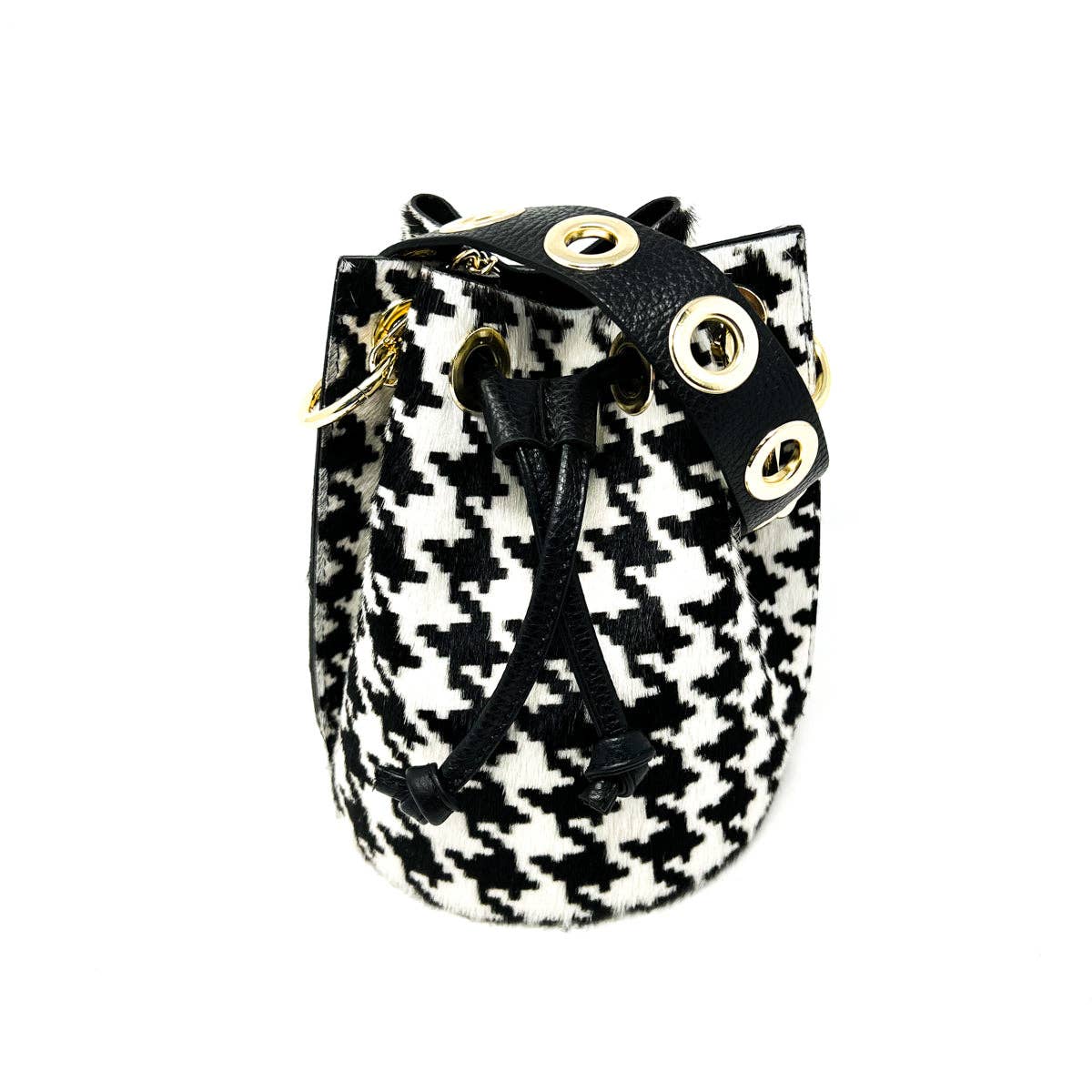 The Wild Affair | Genuine Italian Leather & Cowhide Bucket Bag