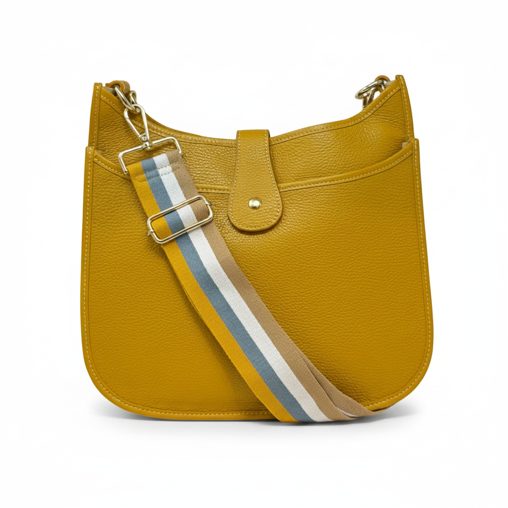 GENUINE ITALIAN LEATHER BIG MESSENGER BAG